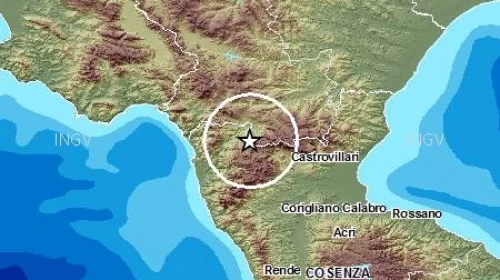 Scossa di terremoto sul Pollino questa notte.
